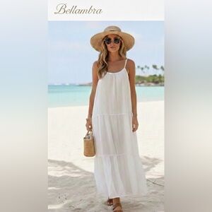 NWT  Bellambra made in ITALY silk blend sundress